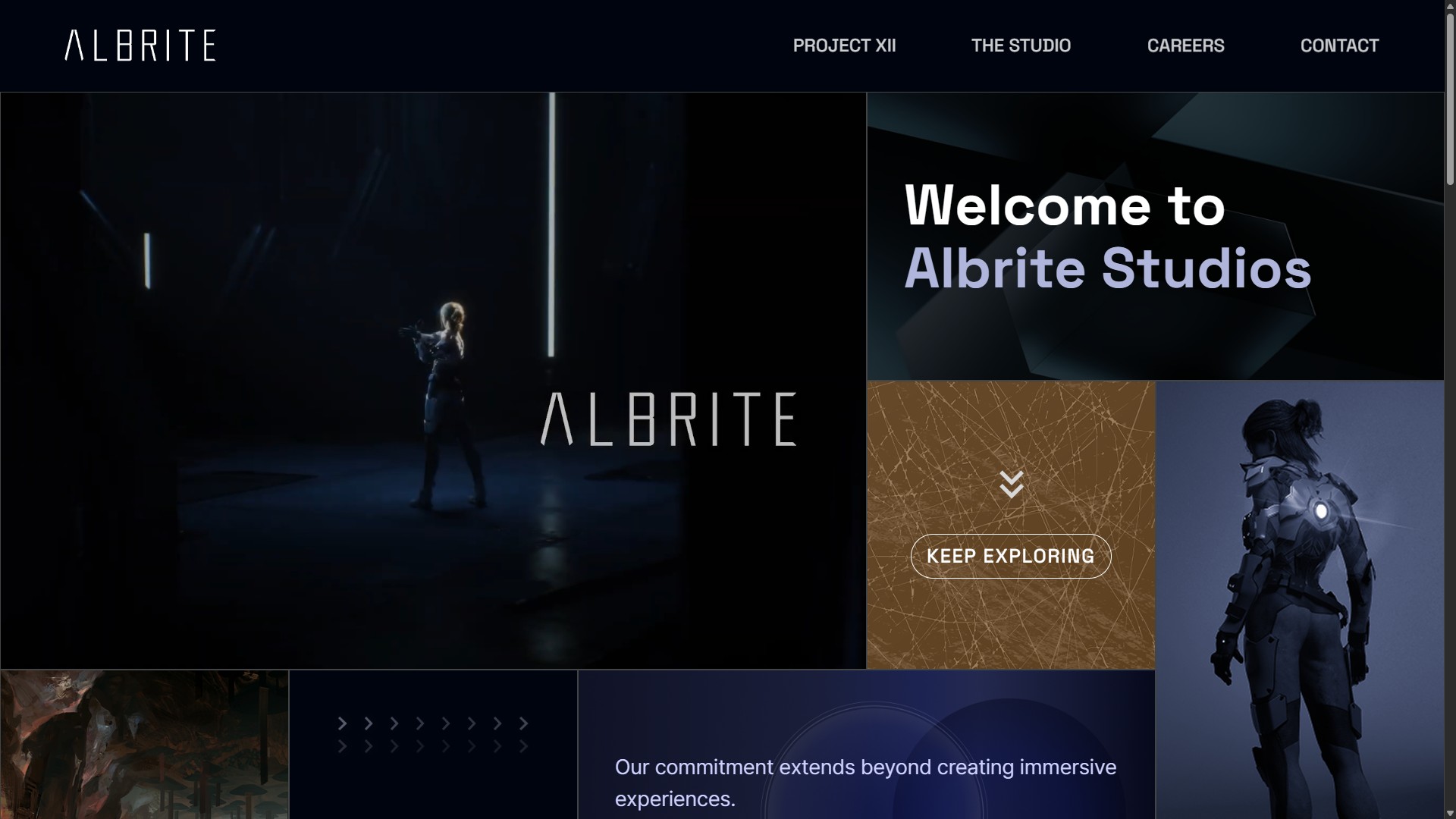 Albrite Studios Website